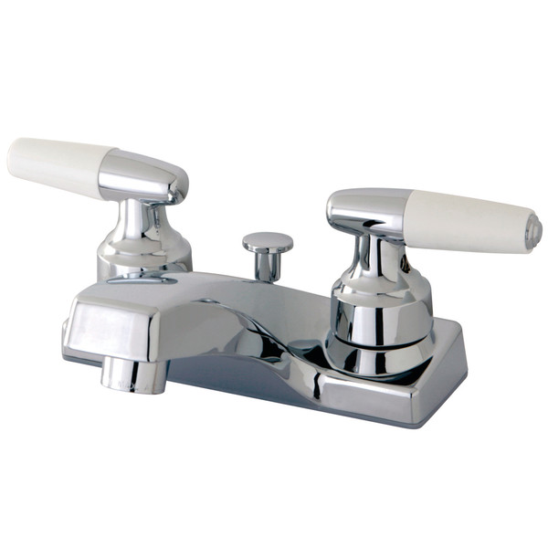 Americana FB201 4-Inch Centerset Bathroom Faucet with Retail Pop-Up FB201